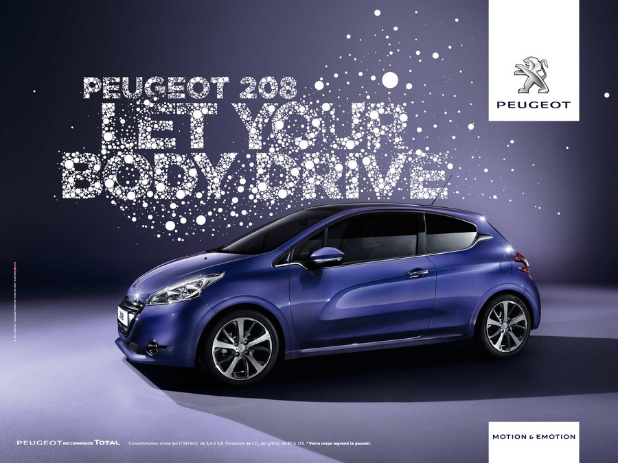 Re Les publicit s de la Peugeot 208