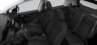Intérieur Tissu Etnical Noir Mistral Peugeot 208