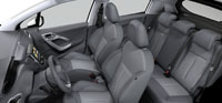 Intérieur Tissu Textab Tree Peugeot 208