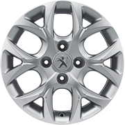 Jante Peugeot 208 Scandium 15 pouces