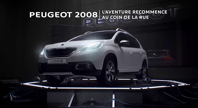 Publicité TV Peugeot 2008 – Transformation (20s) – 2015