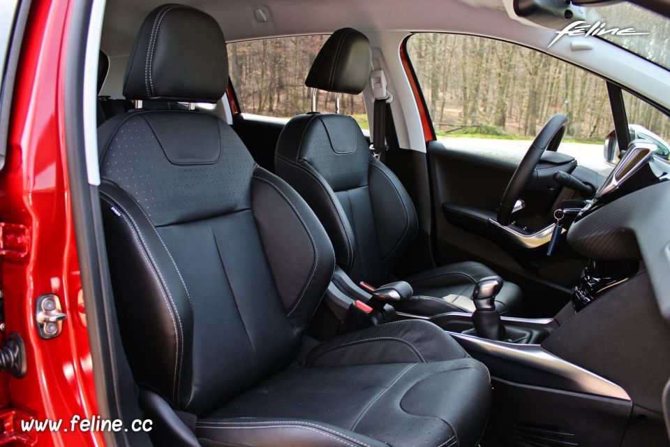 Intérieur cuir Peugeot 2008