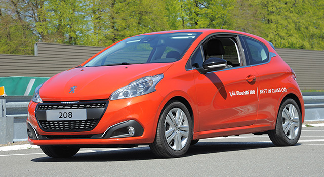 Record de consommation pour la Peugeot 208 : 2,0 l/100 km !