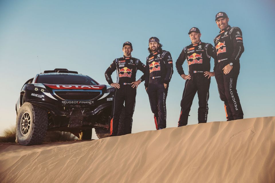 Team Peugeot 2008 DKR - Silk Road Rally 2015
