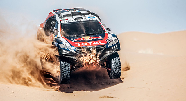 La Peugeot 2008 DKR se prépare pour le Silk Road Rally 2015 de Chine
