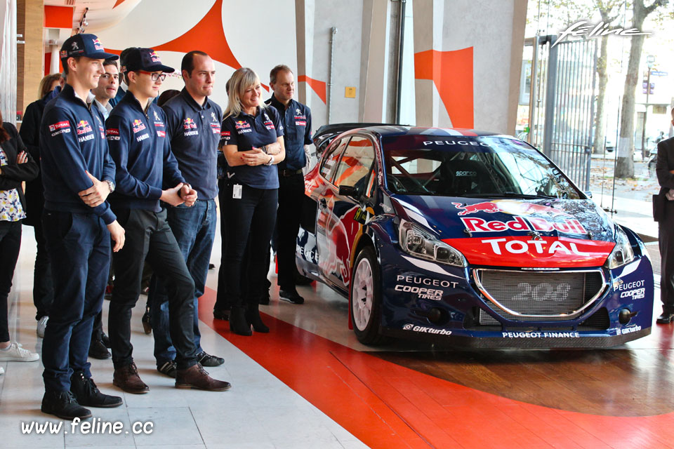Victoire du Team Peugeot Hansen en World RX : interview de Timmy Hansen et Davy Jeanney