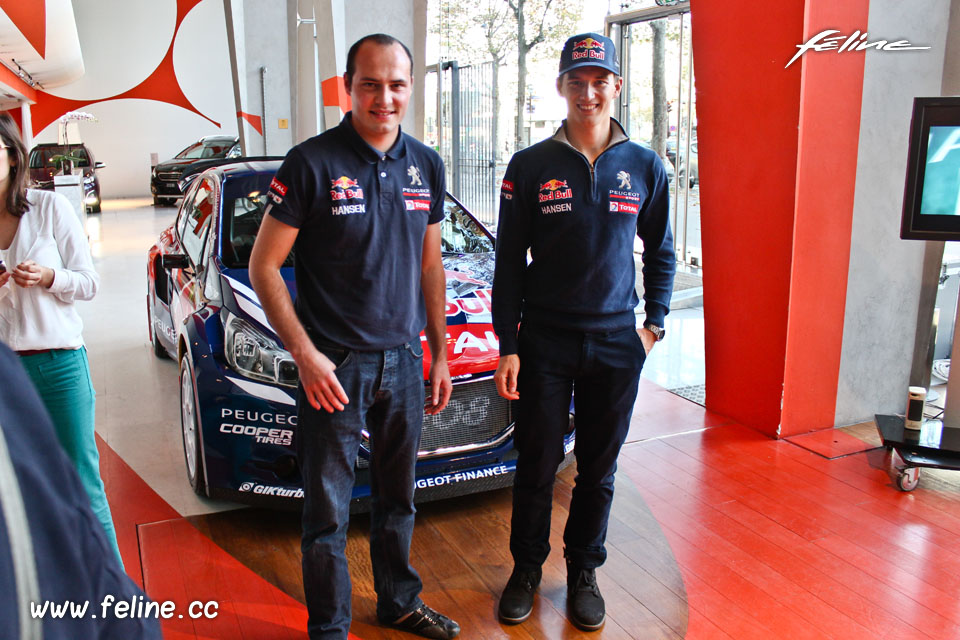 Timmy Hansen et Davy Jeanney - Peugeot 208 WRX - World RallyCross