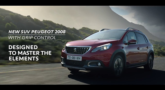 Publicité TV Peugeot 2008 restylée – « Storm » (45s) – 2016