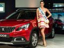Iris Mittenaere, Miss France 2016, a reçu les clés de sa nouvelle Peugeot 2008 !