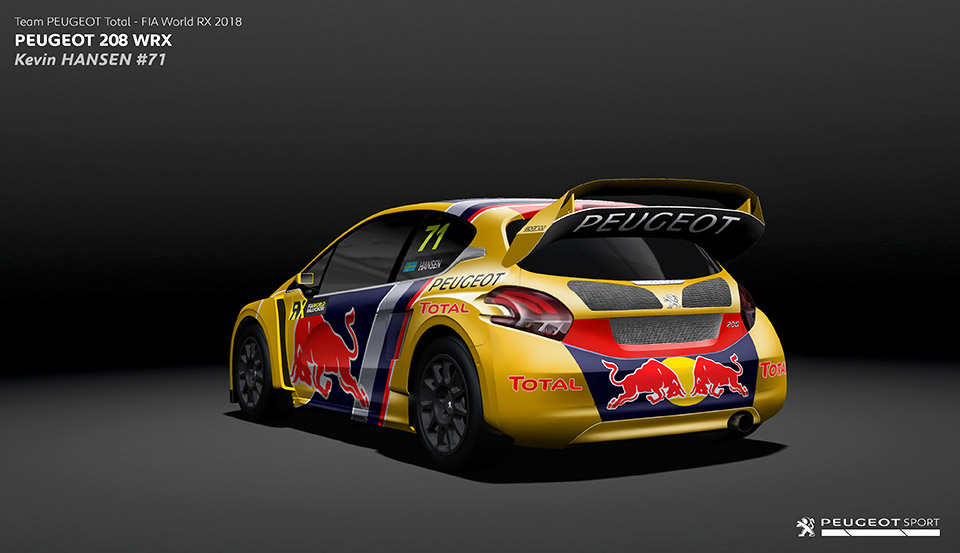 Photo Peugeot 208 WRX Rallycross 2018