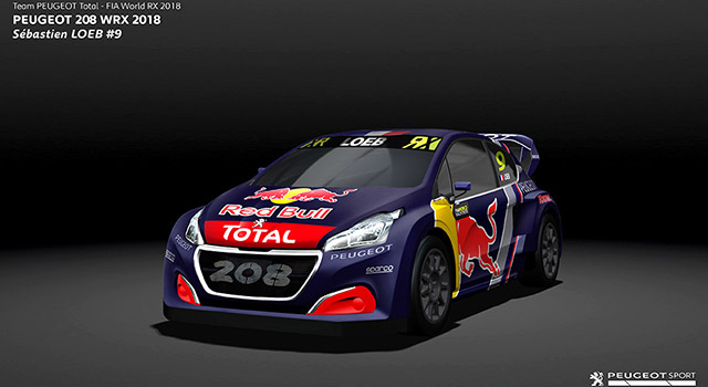 Le Team Peugeot Total présente la nouvelle Peugeot 208 WRX 2018 !