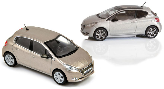 Miniatures Peugeot 208 - Féline