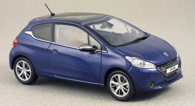Miniatures Peugeot 208 Miniatures Peugeot 208