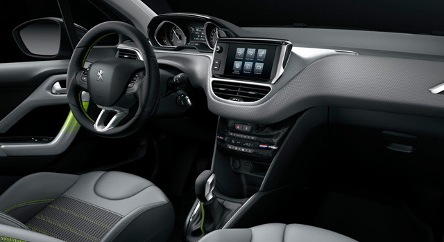 Equipements Peugeot 208