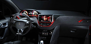 Intérieur Peugeot 208 GTi Concept