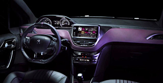 Intérieur Peugeot 208 XY Concept