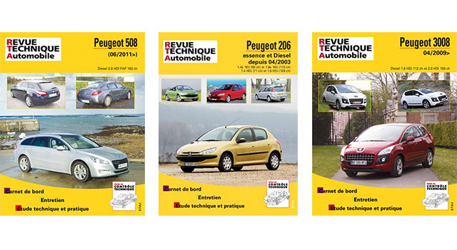 Revues Techniques Automobiles Peugeot 208 et 2008 (RTA) - Féline 208