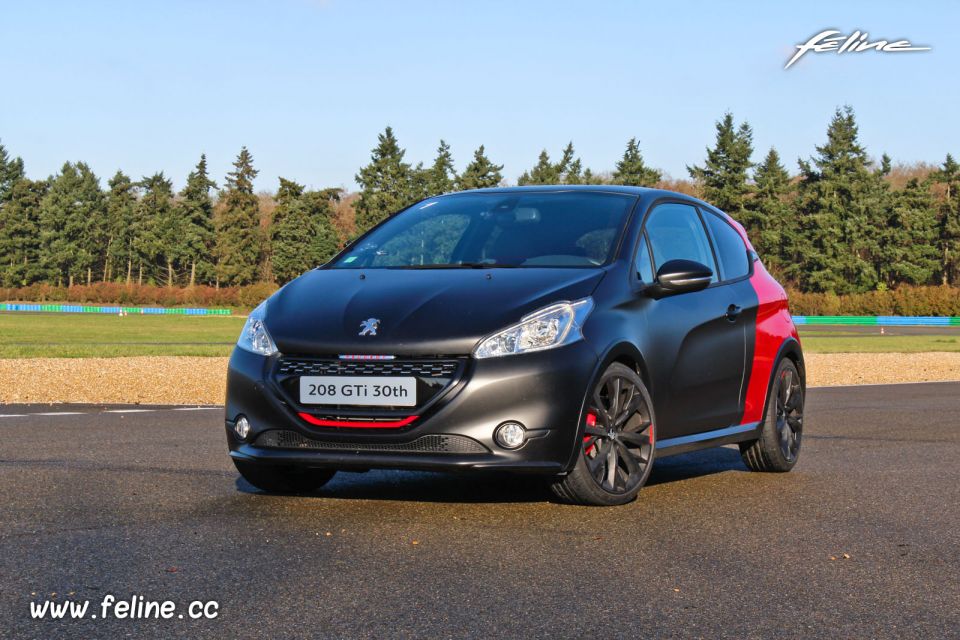 Essai Peugeot 208 GTi 30th