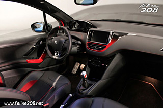 Intérieur Peugeot 208 GTi