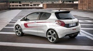 Peugeot 208 Photoshop