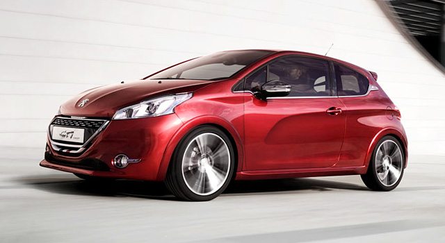 La Peugeot 208 GTi au Festival of Speed de Goodwood 2012 !
