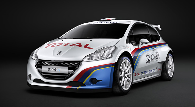 Photos officielles Peugeot 208 Type R5