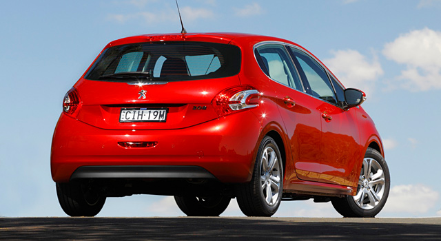Peugeot 208 en Australie