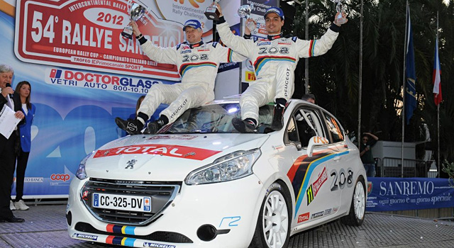 Peugeot 208 R2 Rallye San Remo 2012