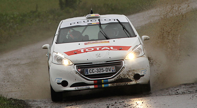 Les Peugeot 208 R2 (et 208 R5) au Rallye du Condroz 2012 !