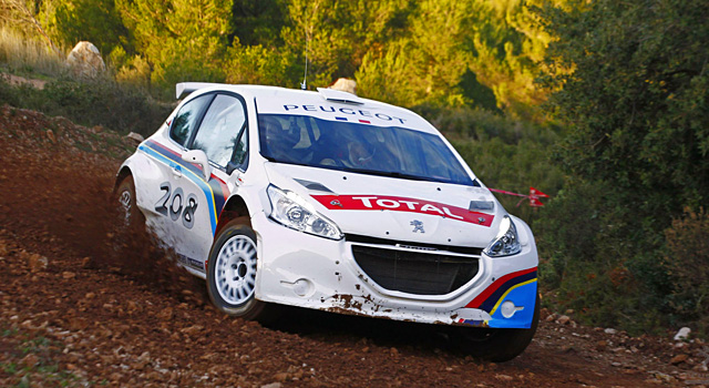 Premiers essais de la Peugeot 208 Type R5 : elle roule !