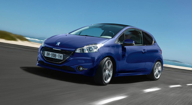 Modifications sur la gamme Peugeot 208 (Tarif 13A au 2 janvier 2013)