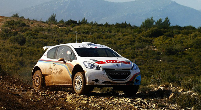 2e séance d'essais de la Peugeot 208 Type R5 avec Craig Breen