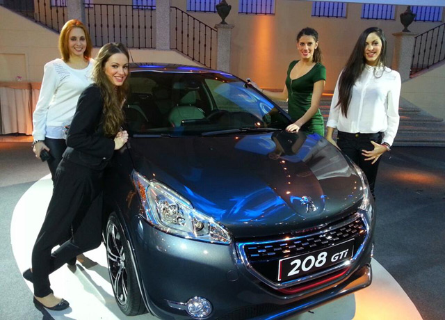 Présentation de la Peugeot 208 GTi en Espagne