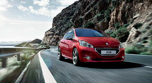 Modifications sur la gamme Peugeot 208 (Tarif 13B au 4 mars 2013)