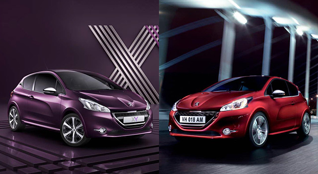 Brochures Peugeot 208 GTi et 208 XY