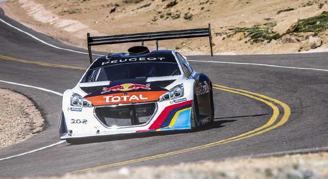 La Peugeot 208 T16 Pikes Peak participera au Goodwood Festival of Speed 2013