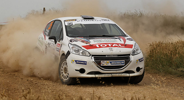 Peugeot 208 Rally Cup France – Résultats Rallye Terre de l'Auxerrois : 26-28 juillet 2013 (4/7)