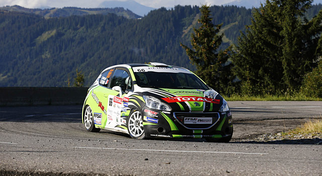 Peugeot 208 Rally Cup France - Résultats Rallye Mont Blanc Morzine : 6-7 septembre 2013 (5/7)