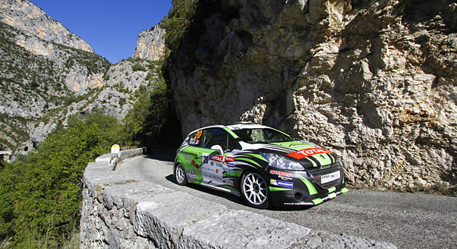 Peugeot 208 Rally Cup France - Résultats Rallye d'Antibes : 12-13 octobre 2013 (6/7)
