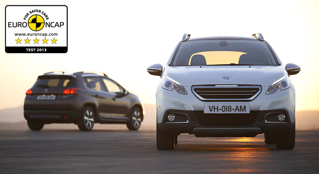 Crash Test EuroNCAP Peugeot 2008