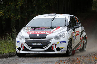 Peugeot 208 Rally Cup France - Résultats Rallye du Condroz : 1-3 novembre 2013 (7/7)