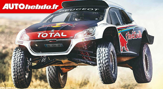 Peugeot 208 Buggy - Dakar 2015