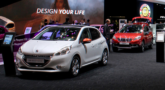 Photos : les Peugeot 208 et 2008 au Salon de Genève 2014