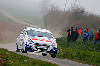 Peugeot 208 Rally Cup - Résultats Rallye du Touquet : 14-15 mars 2014 (1/8)