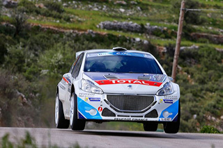 Peugeot 208 T16 - Acropolis Rally 2014