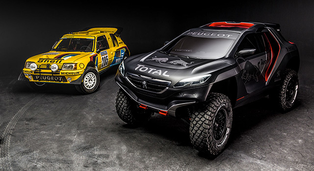 Peugeot 2008 DKR : présentation du buggy Peugeot du Dakar 2015 !