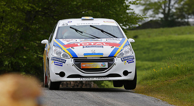 Peugeot 208 Rally Cup – Résultats Rallye du Limousin : 9-10 mai 2014 (3/8)
