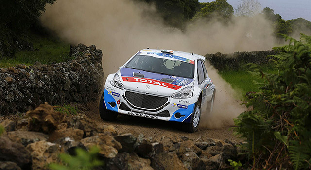 Peugeot Rally Academy (ERC) - Résultats Rallye des Açores : 15-17 mai 2014