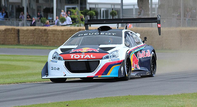 Goodwood 2014 : meilleur temps pour la Peugeot 208 T16 Pikes Peak