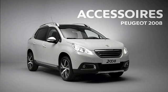 Les accessoires de la Peugeot 2008